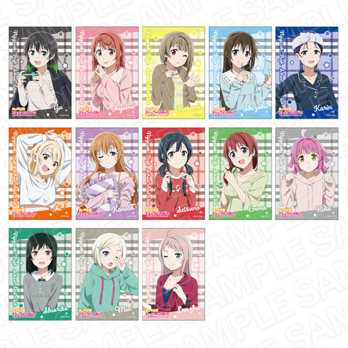『ラブライブ!虹ヶ咲学園スクールアイドル同好会』スクエアカンバッジ 冬ルームウェア ver BOX